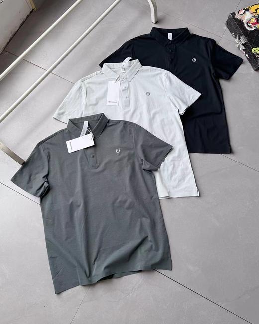 F032083户外透气速干科技面料简单大气男士polo衫短袖T恤 商品图0