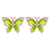 【橄榄石轻奢耳钉】周六（3.21）中午12点开始 S925银时尚蝴蝶彩宝耳饰品送女士节日礼物JE25033-水晶CC 商品缩略图5