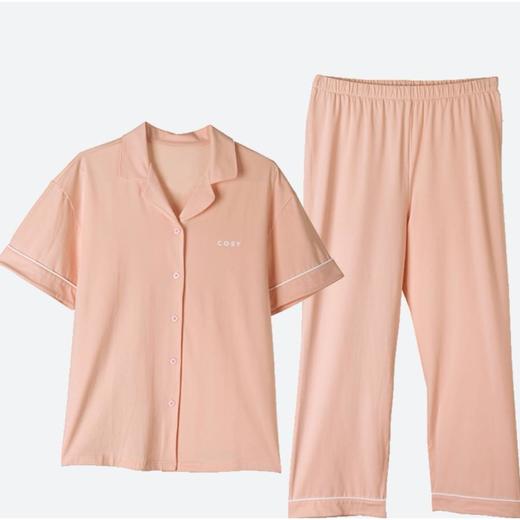 3楼欧迪芬女士短袖长裤套装OH4707 商品图0