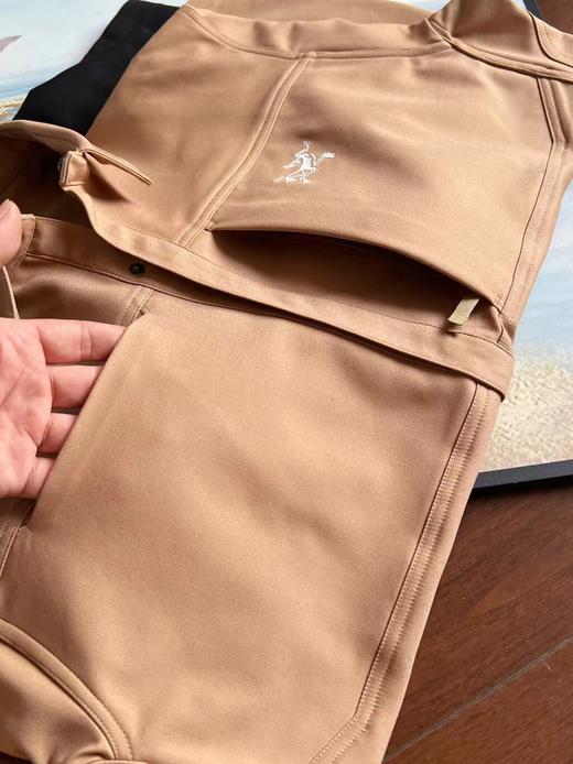 F0320106长袖衬衣春秋重磅棉夹克厚实硬挺防风防水男士外套 商品图13