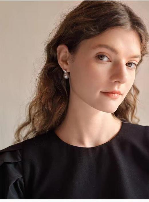 品味小姐姐首选！shes珍珠耳钉！ 商品图8