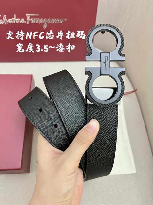 菲拉格慕. 新款纯钢扣  3.4cm（GD） 商品图3