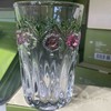 纯手绘小雏菊水晶杯高款SJ-0288 商品缩略图1