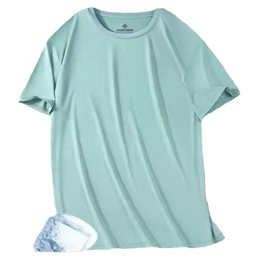 【福利❗️29.9抢2件🔥冰丝速干透气短袖】冰丝速干面料，轻薄柔软/吸汗速干/舒爽透气❗️运动不束缚❗️运动套装男新款速干衣冰丝T恤短袖跑步夏季L 商品图4