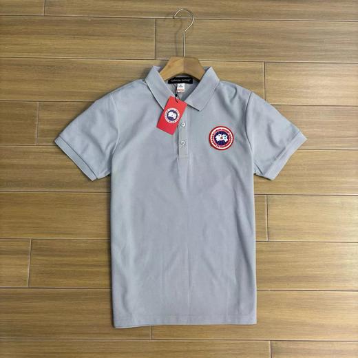 F0320101珠地棉简单大方穿着方便商务休闲正肩短袖T恤POLO衫 商品图4