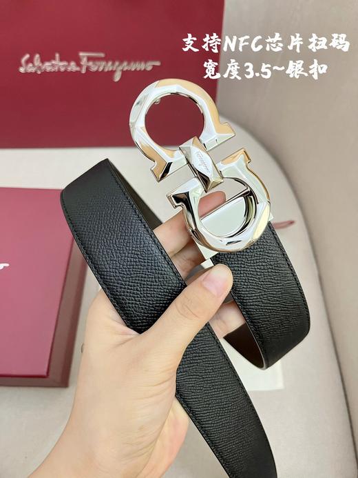 菲拉格慕 新款纯钢扣 3.5cm（GD） 商品图4