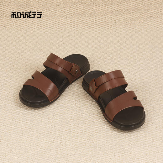 和诚行2026夏季新款凉快柔软室外防滑拖鞋男式凉鞋0551292 商品图0