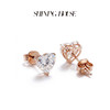 Ease·Shining系列 ShiningHouse[培育] 18k金钻石耳饰 圆钻形椭圆形水滴形公主方形心形马眼形人工真钻人造钻石K金耳饰简约钻石耳饰悦己送礼臻选【此商品不支持7天无理由退货退款】 商品缩略图11