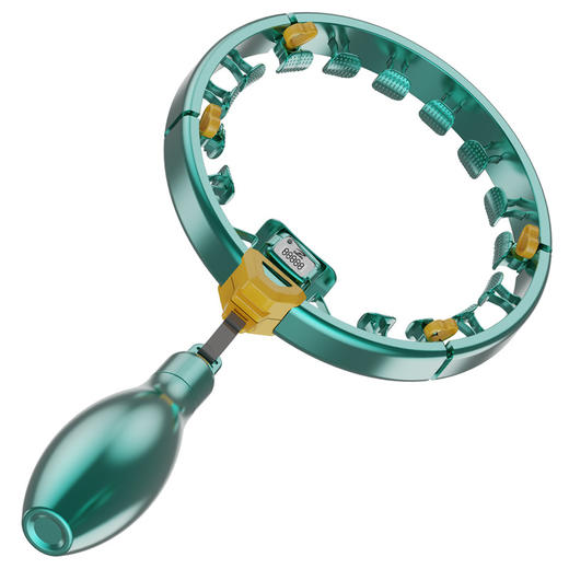 【按摩呼啦圈！固定防掉】智能呼啦圈可拆卸健腹圈收腹懒人按摩健身器材不会掉的呼啦圈。xa 商品图4