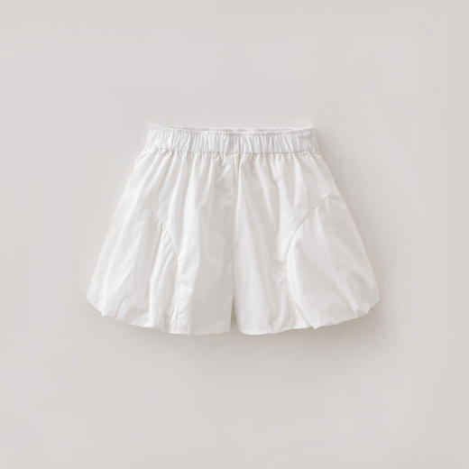 马克珍妮缤纷夏日女童纯棉花苞短裤2026年夏装新款560808 商品图2