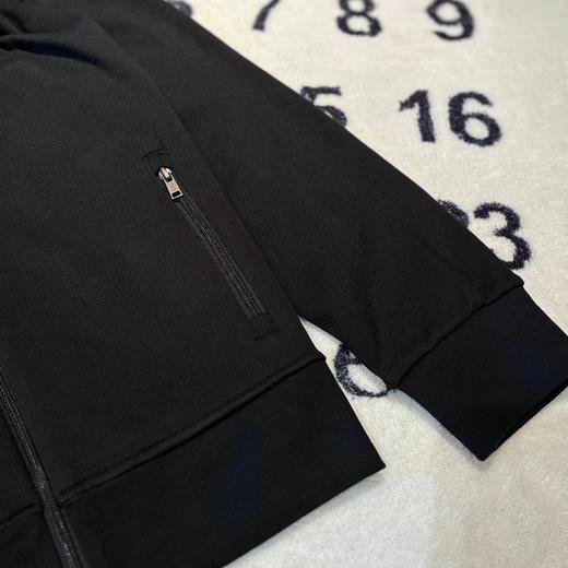 F032026春季新款男女同款休闲百搭半高领拉链纯棉毛圈开衫 商品图4