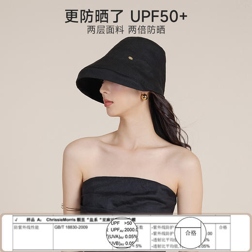 CMS 颗里"盐系"亚麻渔夫帽 商品图2