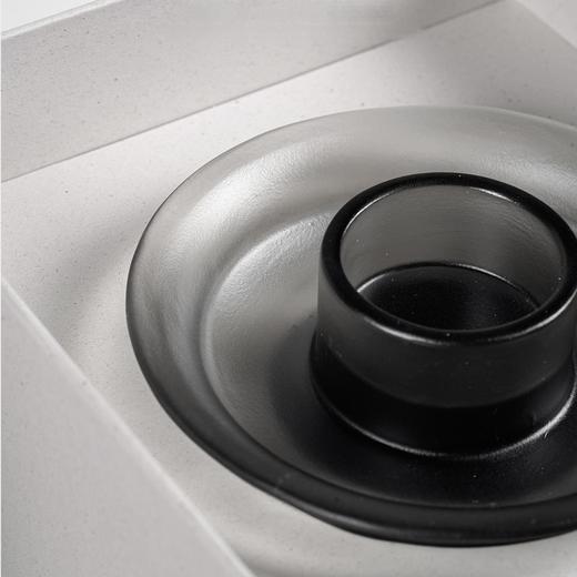 唐韵高足托盘式烛台 琉璃制品 商品图3