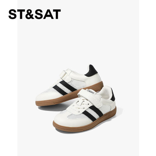 【童鞋】星期六经典百搭网面男女童马卡龙德训鞋SSE2192L2P 商品图3