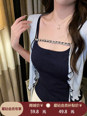 张心子【轻氧夏日】春夏防晒减龄针织开衫 U2603033