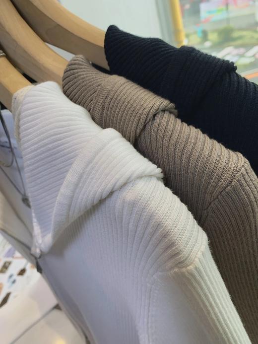 韩单纯原！无补连帽拉链针织外套-26ZB03046 商品图9