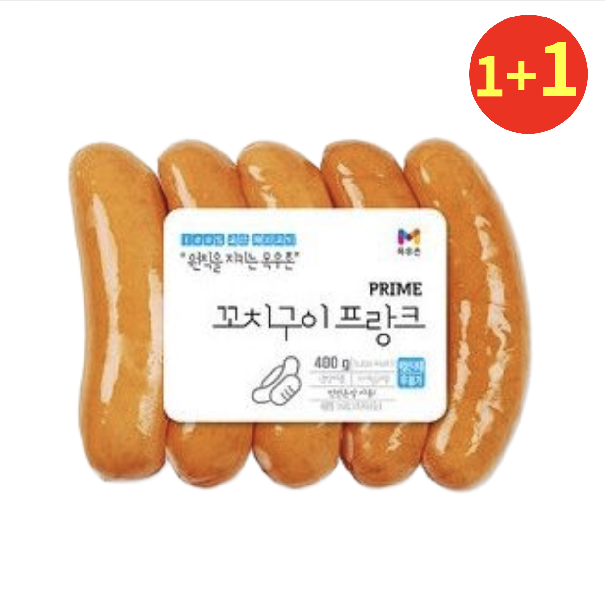 [1+1]목우촌 꼬치구이프랑크400g