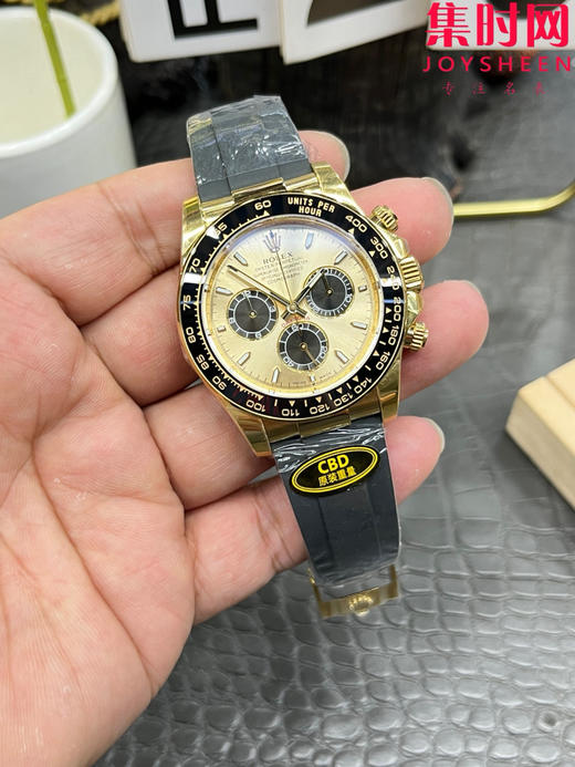 劳力士新款 CBD配重版 余文乐4131 重量155克左右 包边迪通拿配重版 丹东4131机 男士腕表 商品图2