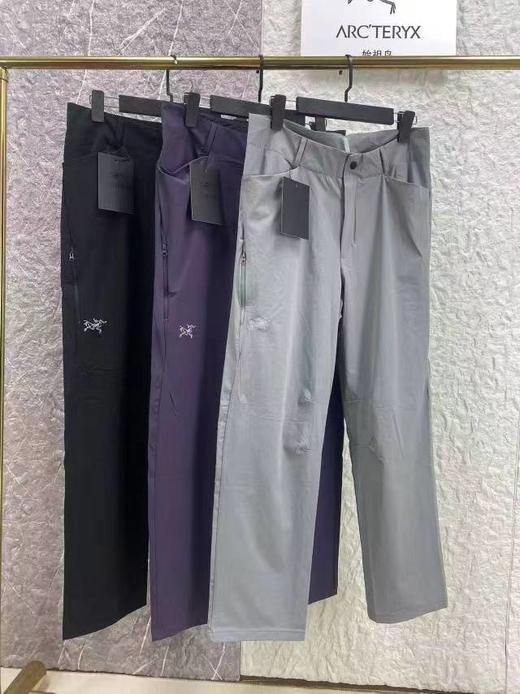 F032064男女同款休闲立体剪裁直筒设计轻量机能速干长裤 商品图2