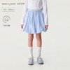 马克珍妮元气花苞女童纯棉格纹半裙2026年夏装新款560625 商品缩略图0