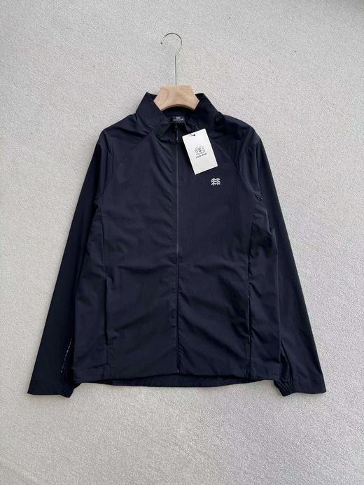 F0320103简约立领设计舒适有型针织夹克夏季立领男士外套 商品图5