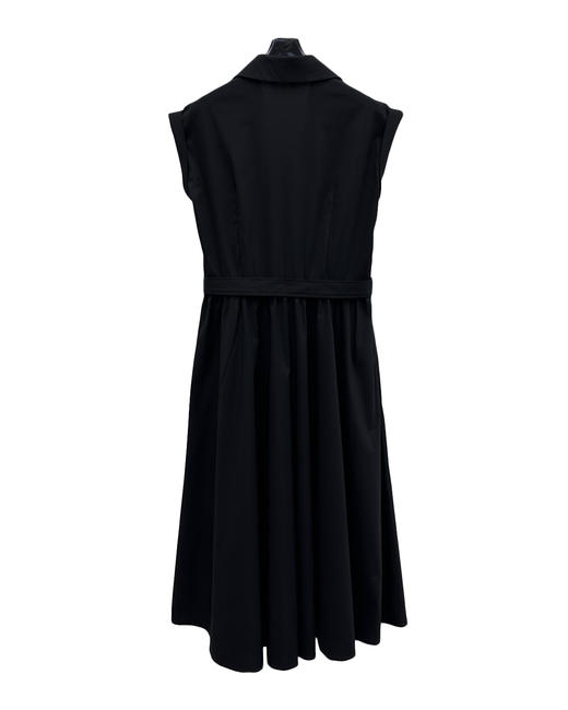 女款V领腰带连衣裙he010 商品图1