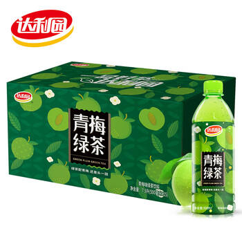 达利园青梅绿茶青梅果汁饮品果味茶饮料500ml*15瓶春游酸甜饮料整箱装 商品图5