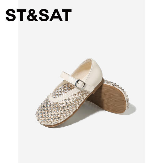 【童鞋】星期六优雅镂空凉爽女童凉鞋SSE2191L2R 商品图5