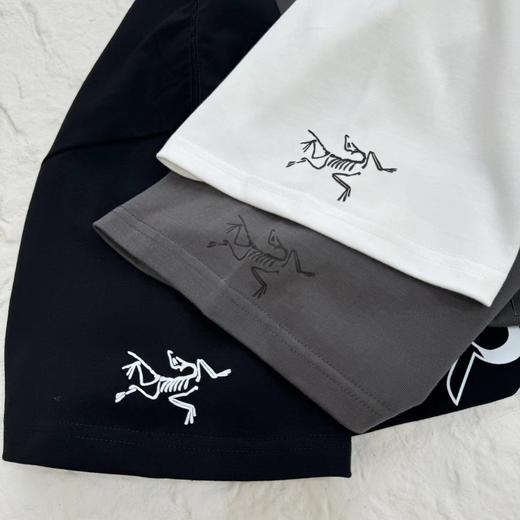 F032093个性印花字母logo休闲运动宽松百搭圆领短袖T恤 商品图2