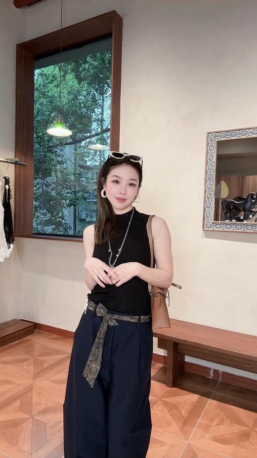 PIANAI冷小姐# 2色百搭弯刀休闲裤 商品图3