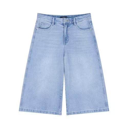 佐丹奴女装26年新款全棉五分牛仔裤05406236 商品图2