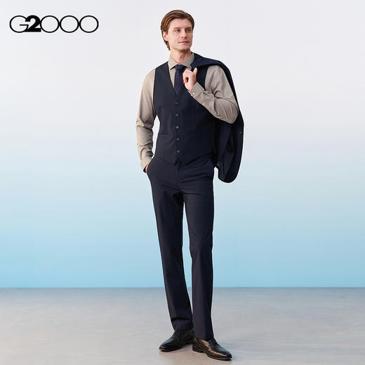 G2000男装SS26商场新款【凉感/多面弹/可机洗】商务通勤正装西装61113013 商品图1