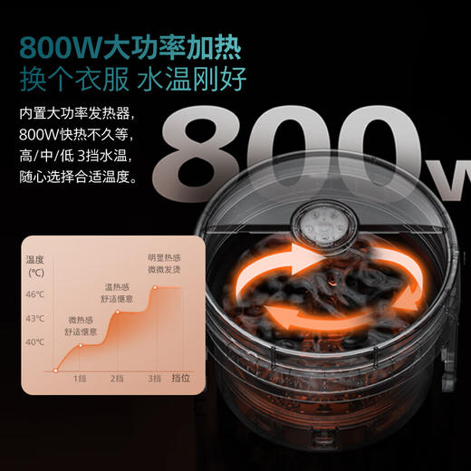 飞利浦（PHILIPS）折叠泡脚桶加热恒温自动按摩洗脚盆 揉捏足疗暖脚足浴盆泡脚桶 PPM5111F 生日礼物节日礼品送爸爸妈妈 商品图5