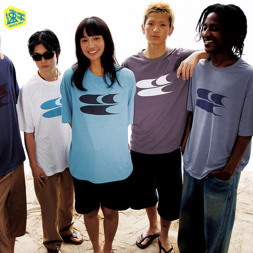 CryingCenter 棉感速干轻薄月牙logo短袖T恤 哭喊中心 商品图7