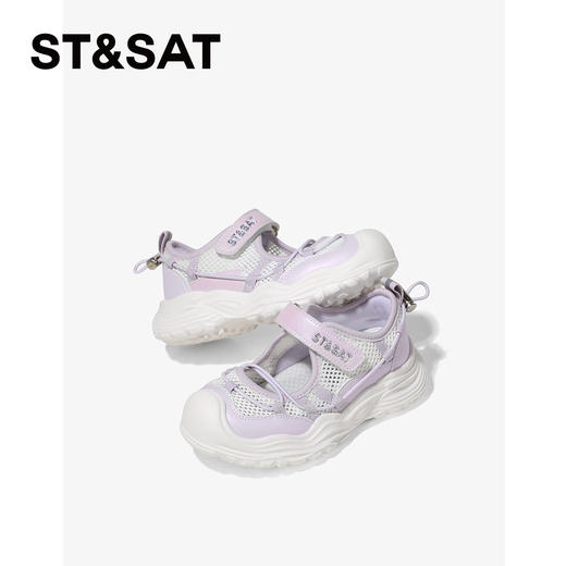 【童鞋】星期六包头防撞透气网面女童玛丽珍SSE2191L3X 商品图5