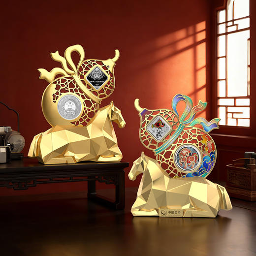 【发行价预约】马上有福银币摆件 商品图3