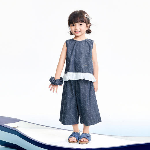 【实体店同款】女童套装夏季新款安奈儿童装XG622197 商品图3