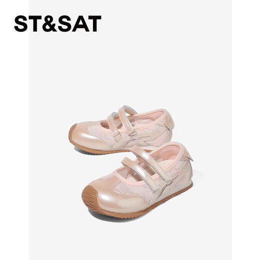 【童鞋】星期六芭蕾风甜酷女童运动玛丽珍SSE2191L35 商品图4