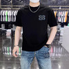 百搭欧货夏季男士短袖t恤帅气嵌花烫钻百搭体恤宽松时尚潮男上衣   JYYP-G3#阔版 商品缩略图2