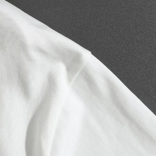 F032052早春新款简约大气质地柔软舒适立体刺绣宽松短袖 商品图8