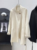 简约高智感立领系带一手长收腰风衣 商品缩略图10