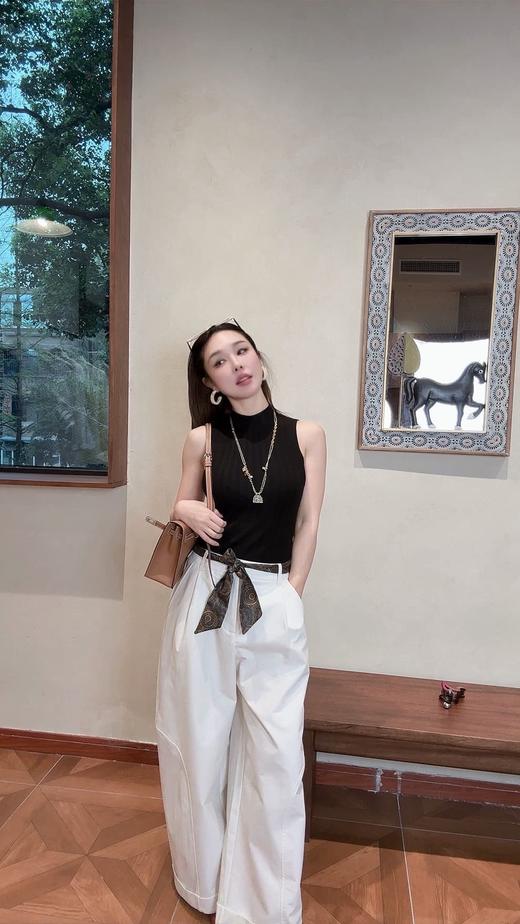 PIANAI冷小姐# 2色百搭弯刀休闲裤 商品图0