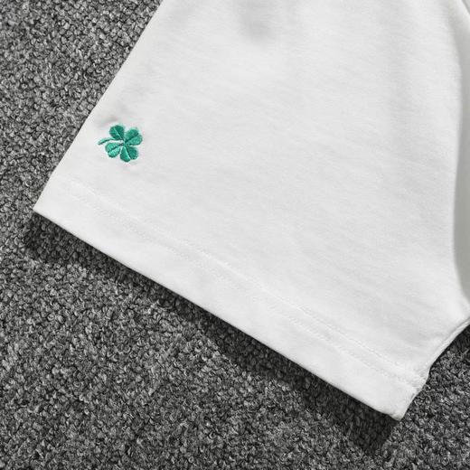 F032052早春新款简约大气质地柔软舒适立体刺绣宽松短袖 商品图6