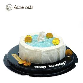 烤爱岛·海岛财富池  法式慕斯蛋糕·岛屿艺术系列 下午茶聚会生日节日【仅限深圳同城配送】