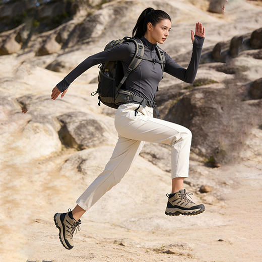 【定制线】迪**复刻·情侣款压胶多裁片风壳裤 A14-25998 商品图3