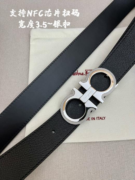 菲拉格慕. 新款纯钢扣  3.4cm（GD） 商品图9