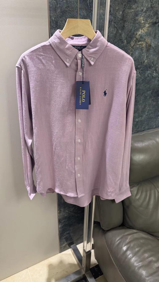 F032015新款老钱风5色亚麻衬衫绵软舒适日常白搭防晒衬衣 商品图3