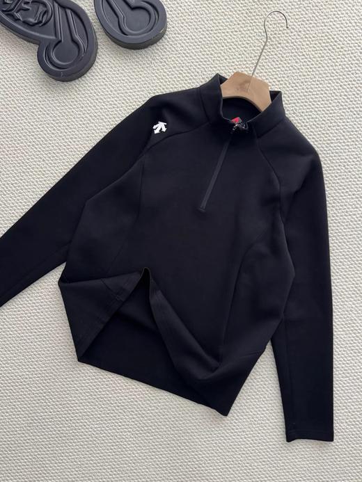 F0320108兼顾运动灵活与日常穿搭男士长袖半拉链贴身保暖针织衫 商品图14