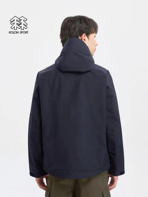 F032002春秋新款防水防雨轻薄耐磨全压胶袖标冲锋衣 商品图5