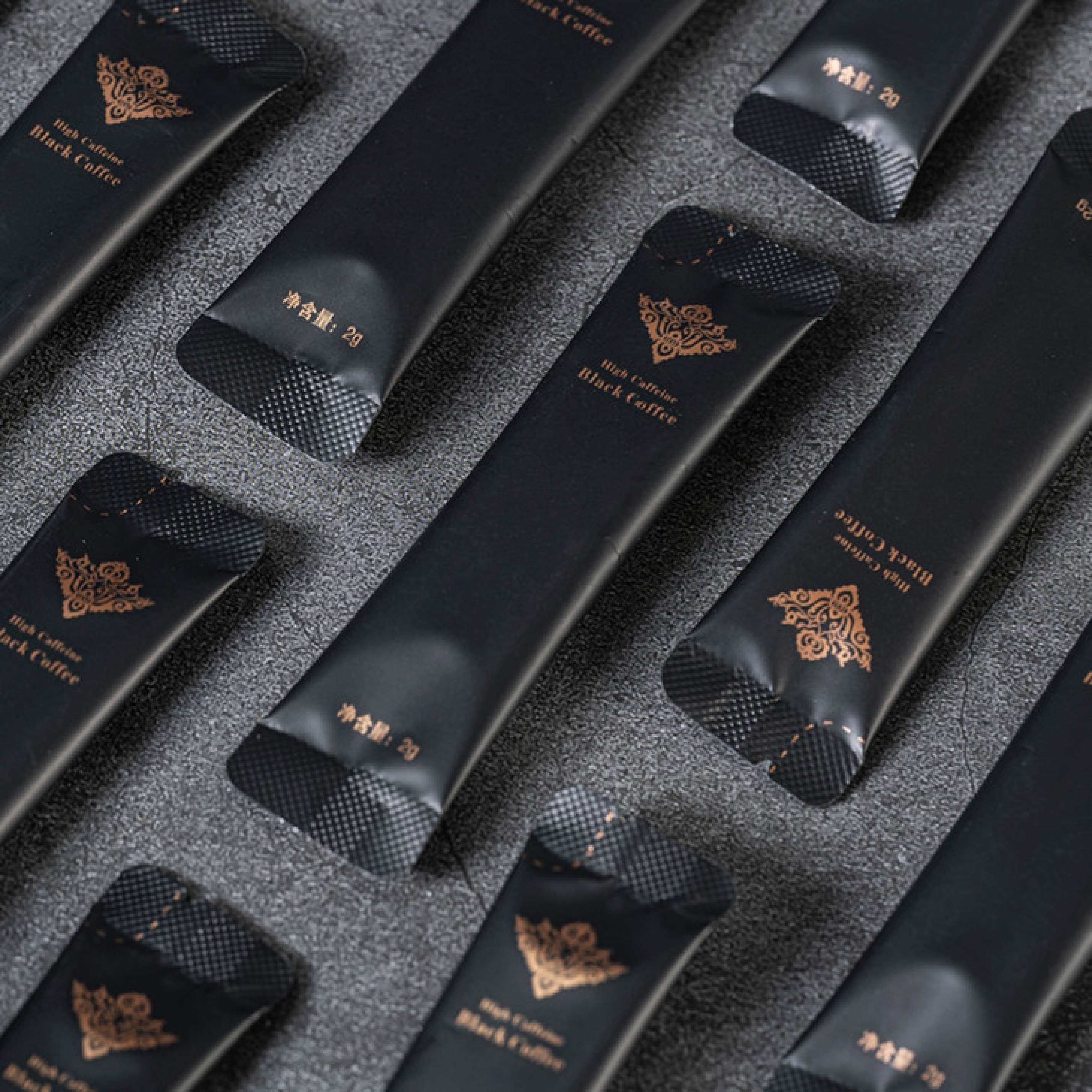 和菜头 云南冷萃高因特浓黑咖啡 2袋装（2g/条，30条/袋共60条）